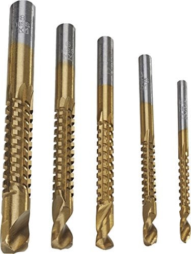 PARKSIDE® HSS-Fräsbohrer PSB 6 A1, 5-teilig, titanbeschichtet