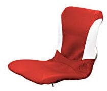 Pinto Air (P!NTO) | Japanisches ergonomisches Kissen / Kopfkissen, ergonomisch, japanisch, tragbar, Pinto Air Red-Weiß/Rot-Weiß