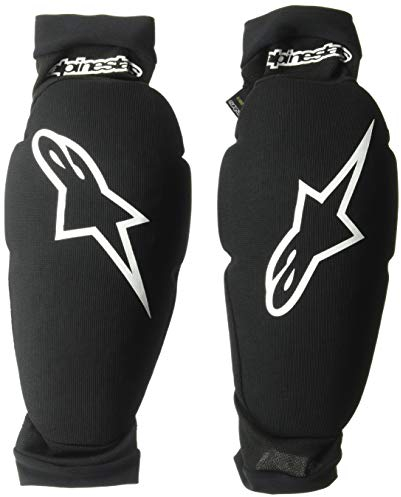 Alpinestars ALPINESTAR Jungen Paragon Plus Youth Ellenbogenschützer, Schwarz/Weiß, L/XL