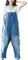 Youlee Donna Gamba Larga Tute di Jeans Salopette Casual retrò Style 4 Light Blue