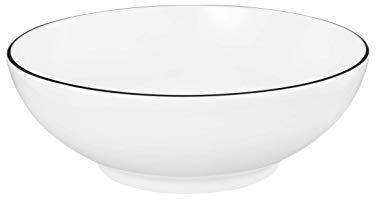 Seltmann Weiden 001.741632 Dessertschale/Schälchen/Salatschale - rund Ø 15 cm Lido Black Line