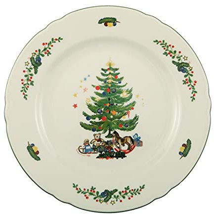 Seltmann Weiden 6 x Frühstücksteller rund 20 cm Marieluise Weihnachten