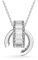 Swarovski Matrix Tennis Armband, Rhodiniertes Armkettchen mit Strahlenden Swarovski Kristallen