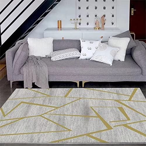 RUGMRZ Landhaus Deko Teppich Einfacher moderner Druck des Wohnzimmersofas schöne Zimmer deko grau Teppich Weihnachten Teppich schreibtischstuhl Landhaus deko Teppich Teppich oudoor160x200CM