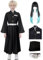 Heionia Kids Anime Cosplay Costume Outfits Kimono with Wig Boys Fancy Dress for Halloween Party (140)