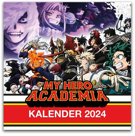 My Hero Academia - Wandkalender 2024