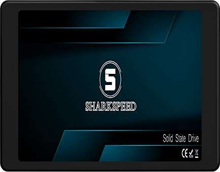 S SHARKSPEED SSD 1TB 2.5” 6Gb/s SATA 3 3D NAND Internal Solid State Drive for Laptop PC Desktop