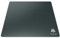 Muigi Tempered Glass Gaming Mouse Pad Frosted Texture Professional Large Mouse Mat[Special Glass Etched Surface][Anti-Slip Bottom][Dirt and Scratch-Resistant] 11.8in x 13.8in,Gray-Green