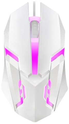 1pc 3Keys Sport LED Luminoso Retroilluminato Wired Gaming Mouse USB Wired Per Desktop Gaming Mouse Ufficio Mute Computer Portatile