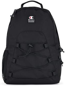 Champion Unisex Rucksack, Schwarz (KK001), UNI, Schwarz (Kk001), Einheitsgröße, Casual