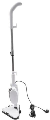 Dampfreiniger Boden Wischer Boden, Bodenwischer Elektrisch 1300W Dampf-Temperatur 110℃ Wassertanks 280ml Dampfbesen Bodenwischer Handdampfreiniger für alle Böden