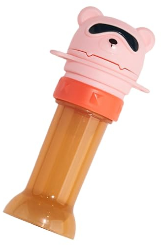 Xianghaoshun Bottiglia d'acqua per bambini con coperchio con cannuccia, prova di perdite, copertura con cannuccia per bambini, portatile, con coperchio con cannuccia per bottiglia d'acqua minerale,
