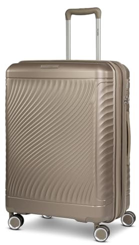 Picard Check-in Koffer für Damen und Herren | mittelgroßer Trolley 44 x 25 x 65 cm aus hochwertigem, leichtem Polypropylen Material | Doppelrolle & TSA-Schloss| Vienna Serie