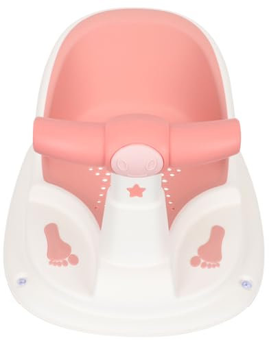 BESTonZON Asiento De Baño Para Bebés Silla De Bañera De Meses Asiento Antideslizante Para Sentarse Para Pequeños