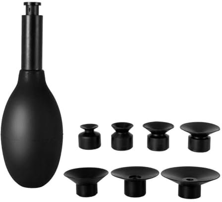 NAUXIU Ventosa de extracción de lente de cámara, rendimiento de succión estable, succión de vidrio extendida, elíptica, manual, lente S7M3