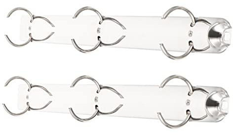 Parliky 2stücke Ringordner Metallmechanismen Für Loseblattordner Ordnereinlagen Ordnerrückeneinlagen Rückenkammordner Für Büro Schule Zuhause