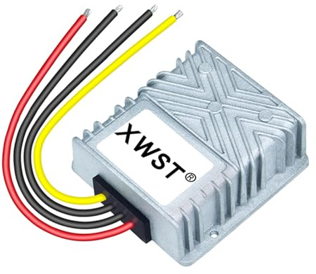 XWST DC-DC 10V-45V zu 48V Spannungs-wandler 2A 96W | 12V 24V 36V auf 48V Converter Netzteil Strom-Adapter Spannungs-regler Spannungs-stabilisator Spannungs-begrenzer LKW Step-up Boost Volt