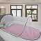 shallyong Zanzariera Pieghevole, 200 x 80 x 56 cm Zanzariera Letto, Zanzariera Pop Up, Zanzariere Viaggio Pieghevoli Portatili, Zanzariera da Campeggio, Protezione Anti-Zanzara, Traspirante