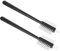 NUOBESTY 2 Piezas Cepillo para Frutas y Verduras Cepillo De Herramientas De Cocina Brocha para Repostería Cepillo Limpio Giratorio Cepillo De Cocina Cepillo para Verduras Páginas Black