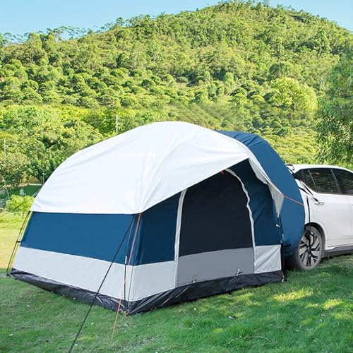 Heckklappenzelt für Camping, 4 Personen LKW Bett Zelt, Universal Auto Zelt, 2.5x2.5x2.0m, Ideal für Van, MPV, CUV
