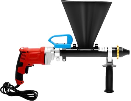 Appareil à joints électrique 700 W, pistolet à mousse de construction, professionnel, avec 2 buses, acier inoxydable et plastique, récipient de 23 cm, pour portes de sécurité, climatiseurs, réparation