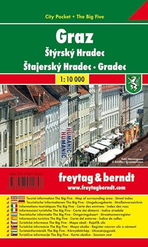 Graz, Stadtplan 1:10.000, City Pocket + The Big Five