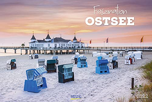 Faszination Ostsee 2022: Großer Foto-Wandkalender von der Küste und der Ostsee in Deutschland. PhotoArt Panorama Querformat: 58x39 cm.