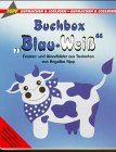 Blau-Weiss: Fenster- und Wandbilder (Buchbox)