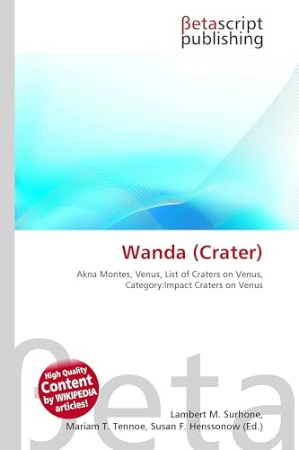 Wanda (Crater): Akna Montes, Venus, List of Craters on Venus, Category:Impact Craters on Venus