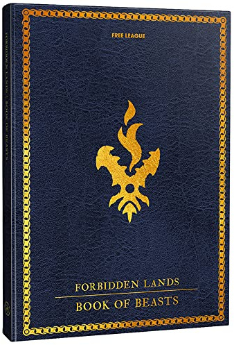 Forbidden Lands - Book of Beasts (Rules Supplement, Hardback)