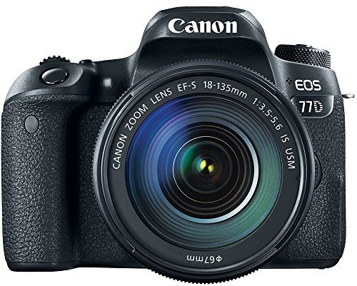 Canon EOS 77D + EF-S 18-135mm f/3.5-5.6 is USM Digitalkamera