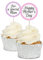 Mother's Day Cupcake Toppers - 12pk - Decoration Picks