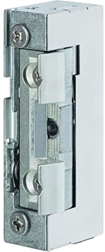 Assa Abloy 118E130-D11 Effeff Elektrischer Türöffner 6-12 V FaFix mit Moment-und Dauerkontakt, Richtung universal, 118E130, Silber
