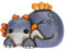 THUN - Blauer Drache Giocherellino - Zubehör für Kinderzimmer - Linie Zeremonie - Mittelformat - Keramik - 12 x 8,5 x 8,2 h cm