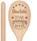 Personalizzate Incisione Cucchiaio di Legno Stella Baker Qualsiasi Nome Testo