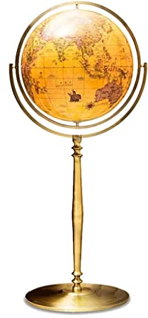 WAxd High-End-Retro-Hd-Weltkugel Geographischer Globus Schulbürobedarf Weltkugel Perfekte Heimdekoration
