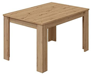 Mobelcenter - Mesa de Comedor Extensible Kendra - Mesa de Salón o Cocina - Medidas: Ancho: 140 cm x Fondo: 90 cm x Alto: 78 cm - Ancho Mesa Extendida: 190 cm (Roble Nodi) - (1367)