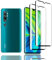 Kziwii 2 Stück Schutzfolie für Xiaomi Mi Note 10 Panzer Schutz Glas, Panzerfolie, Schutzglas, HD Displayschutzfolie, 9H Härte, Anti-Kratz, Anti-Bläschen für Xiaomi Mi Note 10