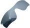 Verres polarisés de rechange pour lunettes de soleil Oakley RadarLock Path 009181, argenté, 138*45mm