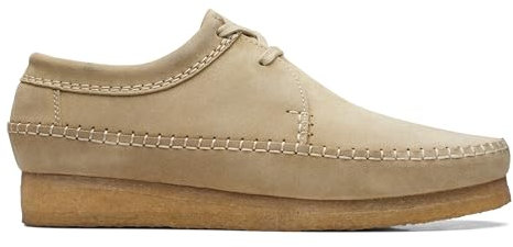 Clarks Originals Mens Weaver Suede Maple Maple Shoes 11 UK