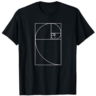 Fibonacci Spiral Fibonacci T-Shirt Golden Ratio Shirt T-Shirt