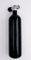 HighTechDiving Bidon de plongée 2 litres 300 bar complet avec valve filetage M25 x 2 mm Noir