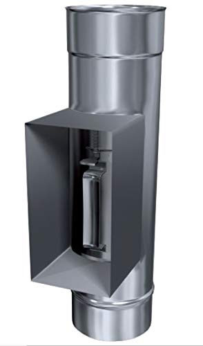 Kamin. - Schornsteinsanierung Reinigung/Prüföffnung mit Klappe DN 150 mm 1,0 mm