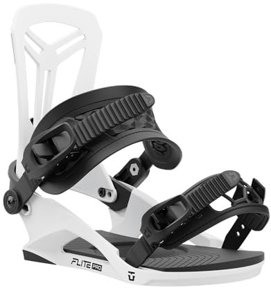Union Flite Pro Fixations pour snowboard Taille L US 10,5-13 Blanc