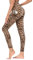 TNNZEET Leggings Damen High Waist mit Taschen Sporthose Blickdicht Sportleggins Lang Weiche Yogahose Elastische Hosen Sport Gym Laufhose(Leopard,S-M)