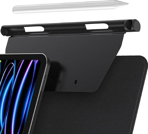 Apple Pencil Holder, Apple Pencil Pro Case, Ipad Pen Holder, Pencil Accessories, iPad Air 11 and other iPad series, Stylus Pen Holder for iPad (Black)