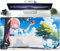 Fille Sexy d'anime Ahegaoface Mousepad XL 700x300 Tapis de Souris, Tapis de Clavier Souris pour Le Bureau/La Maison