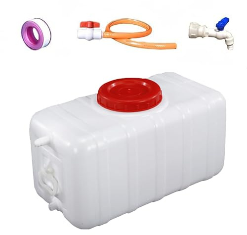 Dsongo Wassertank, Großer Kapazität Wasserkanister, Trinkwasserkanister BPA-frei für Wohnwagen Picknick Camping (30L)