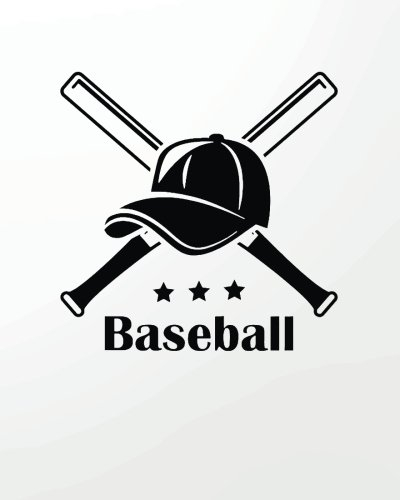 Baseball: 8' x 10'' Babe Ruth Baseball Blank Notebook Notepad Journal To-Do-List Book Planner Lined Notebook Composition Book Gift Baseball Cards ... Lined Composition Book Series, Band 4)