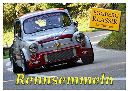 Rennsemmeln (Wandkalender 2026 DIN A2 quer), CALVENDO Monatskalender: Die Kleinen am Berg - ganz vorne mit dabei (CALVENDO Mobilitaet)